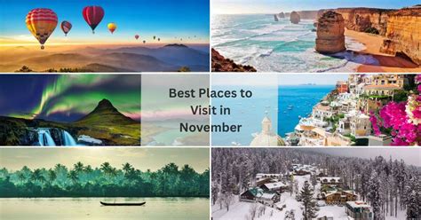 Places To Visit In November 2020