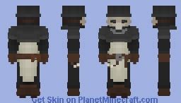 Unleash the Fear and Horror with the Plague Doctor Minecraft Skin!