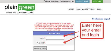 Plaingreenloans Com Login