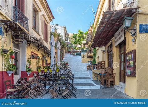 Plaka district Athens