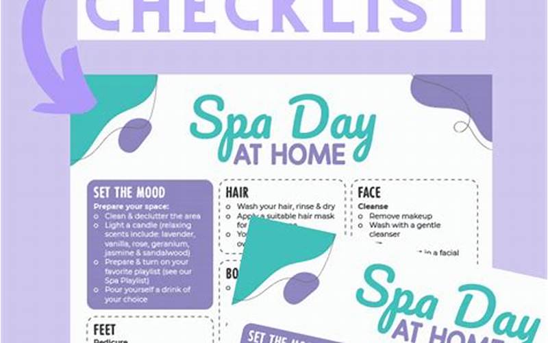 Plan A Spa Day At Home