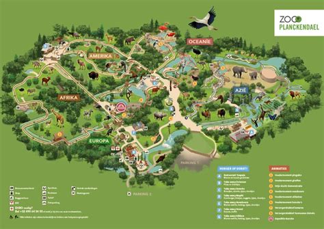 Planckendael Zoo Map