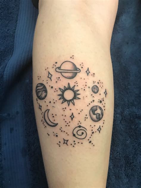 Space Inspired Tattoos Tattoo Ideas for Men and Women