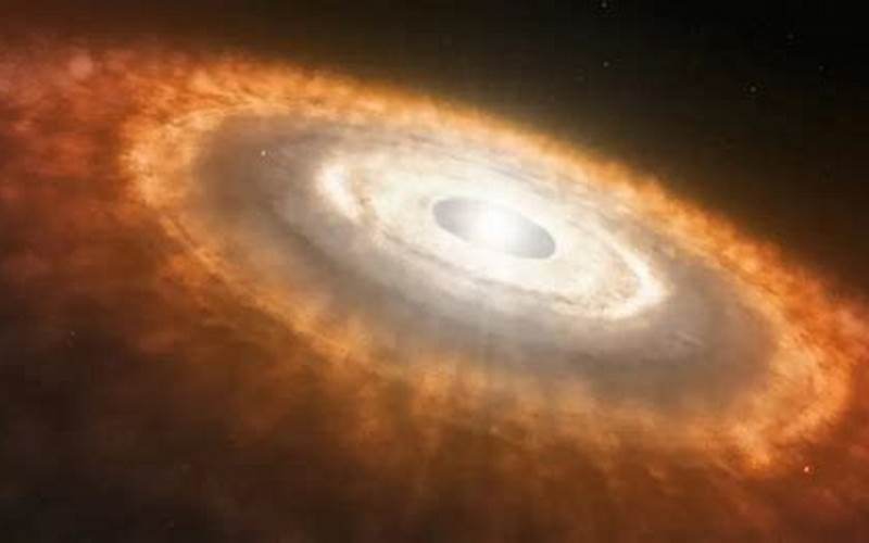 Planet Terbentuk Di Sekitar Bintang Baru