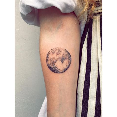 Planet Pluto Tattoo