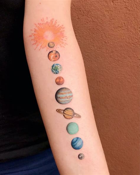 Planet Tattoo Ideas