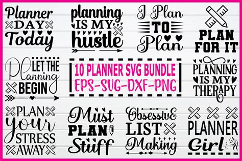 Download Planner Box Lines SVG File - SVG Design Commercial Use
