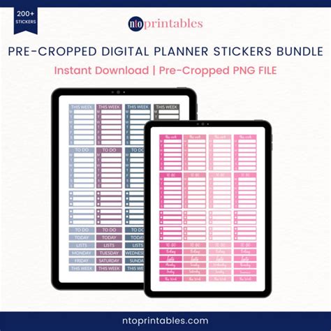 Download Planner Stickers Commercial Use