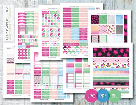 Download Planner Stickers Files