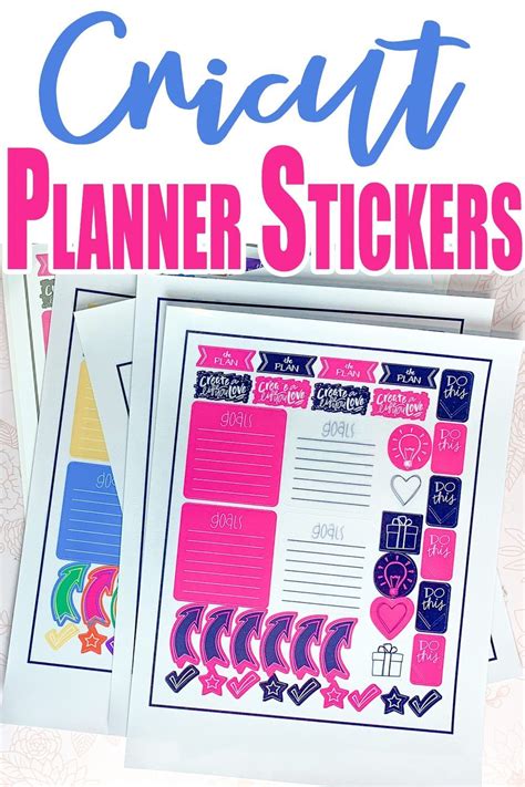 Download Planner Stickers for Cricut Machine