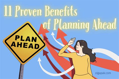 Planning Ahead is Key