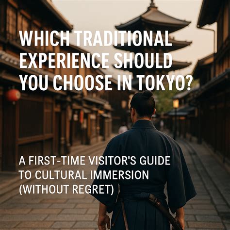 Planning Japanese Traditional Experience