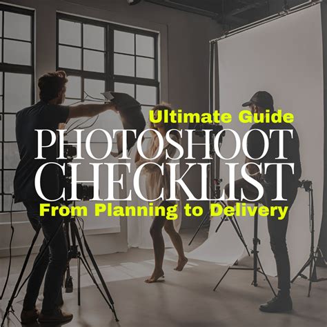 Planning Your Shoot