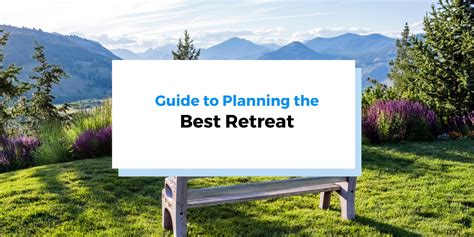 Planning a Retreat