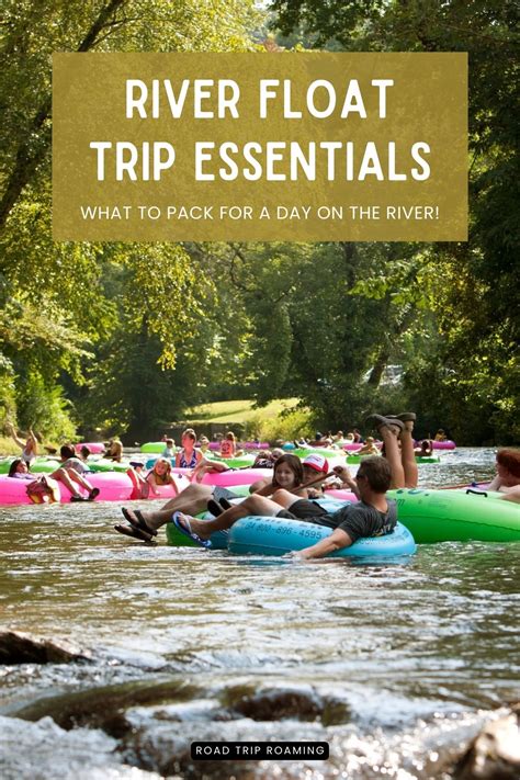 Planning river float trip