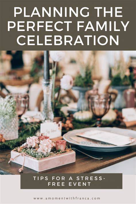 Planning the Perfect Celebration