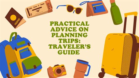 Planning trips tips