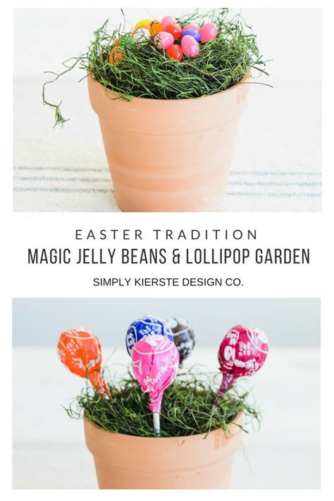Planting Jelly Beans For Easter