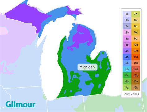 Planting Zones For Michigan
