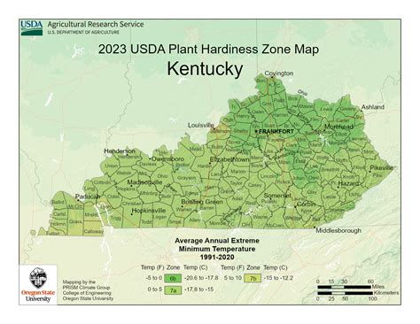 Planting Zones Kentucky