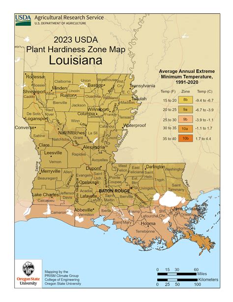 Planting Zones Louisiana
