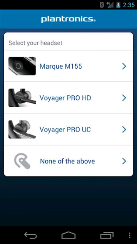 Discover Superior Control and Customization with Plantronics My Headset App for Android
