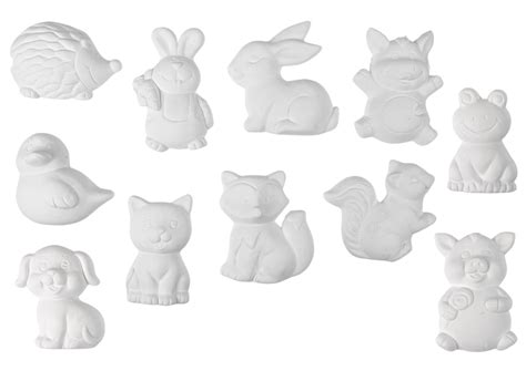 Plaster Animals for Crafts Creative Expression