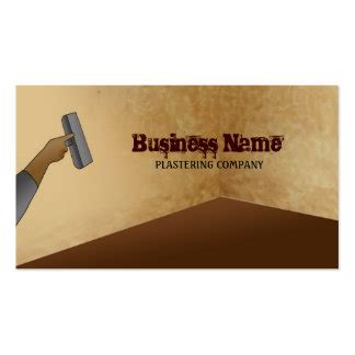 Plaster Business Card Plaster Background Business Card Regarding