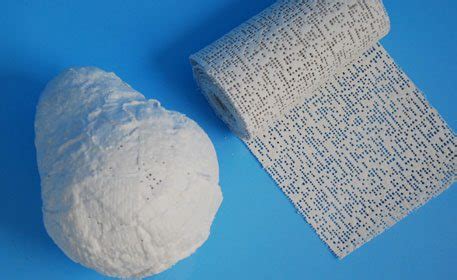 Plaster Craft Wrap Technique