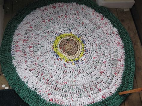 Plastic Bag Crochet Mat