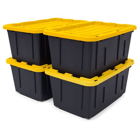 Plastic Bins With Lids: The Perfect Storage Solution For Your Home