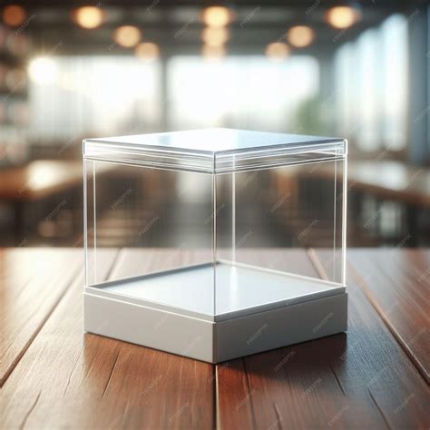 Plastic Box Mockup -Top View