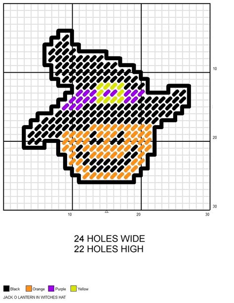 Plastic Canvas Halloween Patterns