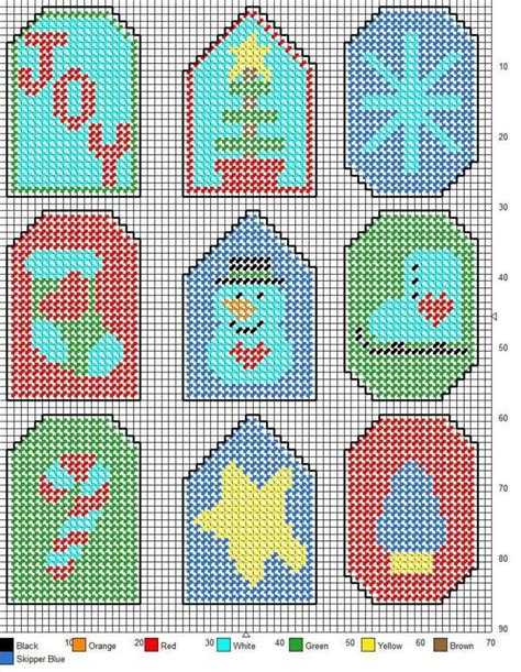 Plastic Canvas Patterns Christmas