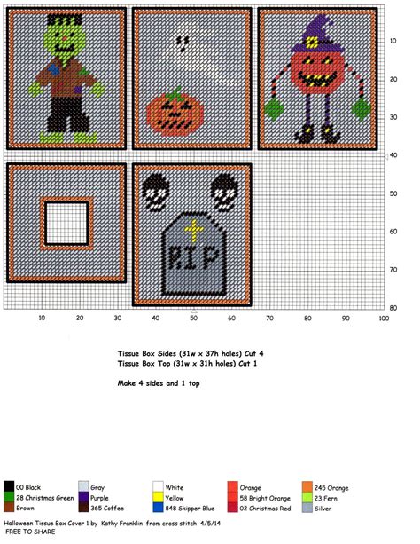 Plastic Canvas Patterns For Halloween