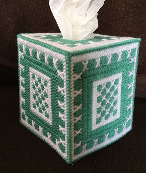 Plastic Canvas Tissue Box Cover Patterns