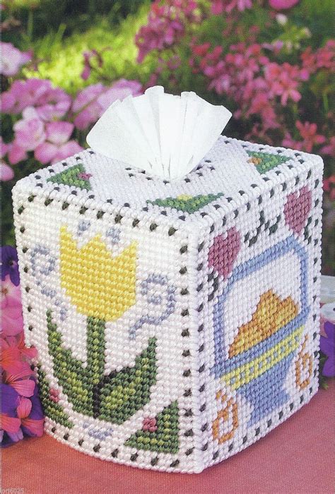 Plastic Canvas Tissue Box Cover Patterns Free