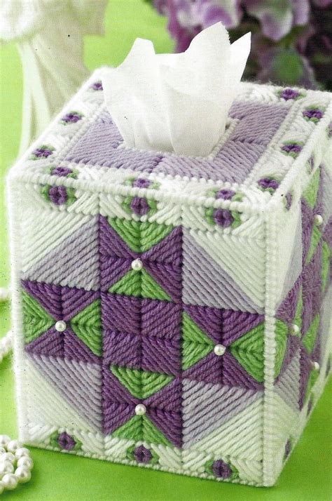 Plastic Canvas Tissue Box Patterns Free