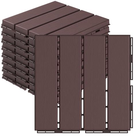 Plastic Decking Tiles