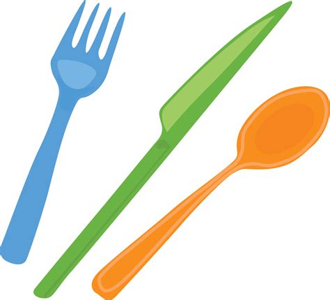 Plastic Knife Drawing