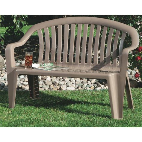 Plastic Outdoor Bench