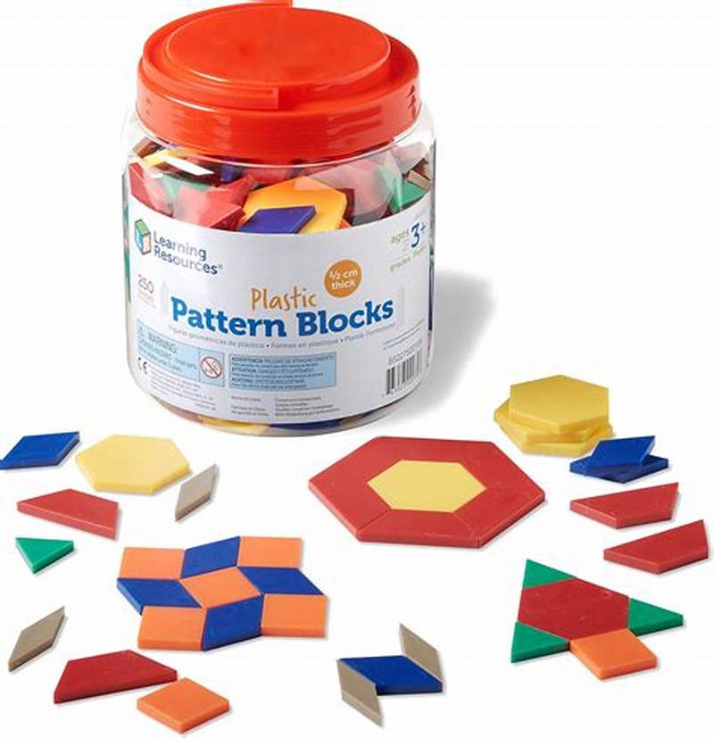 Plastic Pattern Blocks