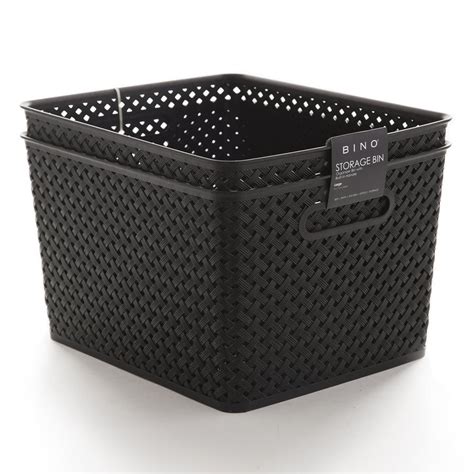 Large Urban Style Plastic Storage Basket with Lid Home Storage from UK