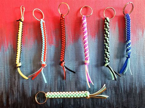 Plastic String Keychain Patterns