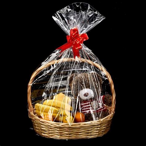 Plastic Wrap For Easter Basket
