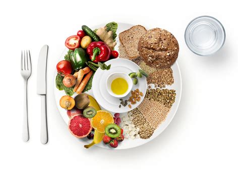 Plate Of Healthy Food
