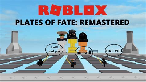 Plates of Fate: Remastered - Roblox
