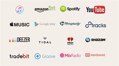 Gambar Platform Musik Digital
