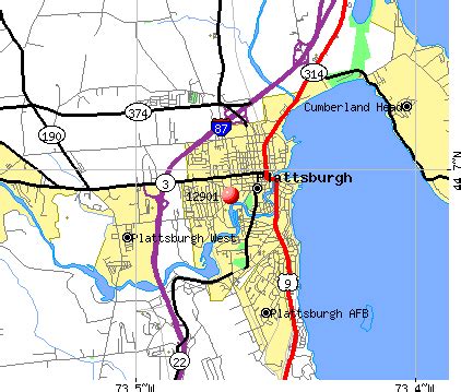 City of Plattsburgh Zoning Map City of Plattsburgh, New York