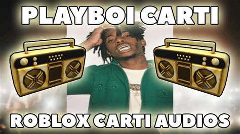 Playboi Carti Roblox Song Codes/IDs - YouTube